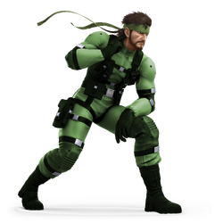 Metal Gear Solid 2 - Solid Snake by Sam Green