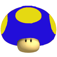 A Moon-Jump Mega Mushroom