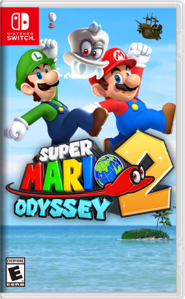 Super Mario Odyssey 2-Player Co-op - Full Game Walkthrough 