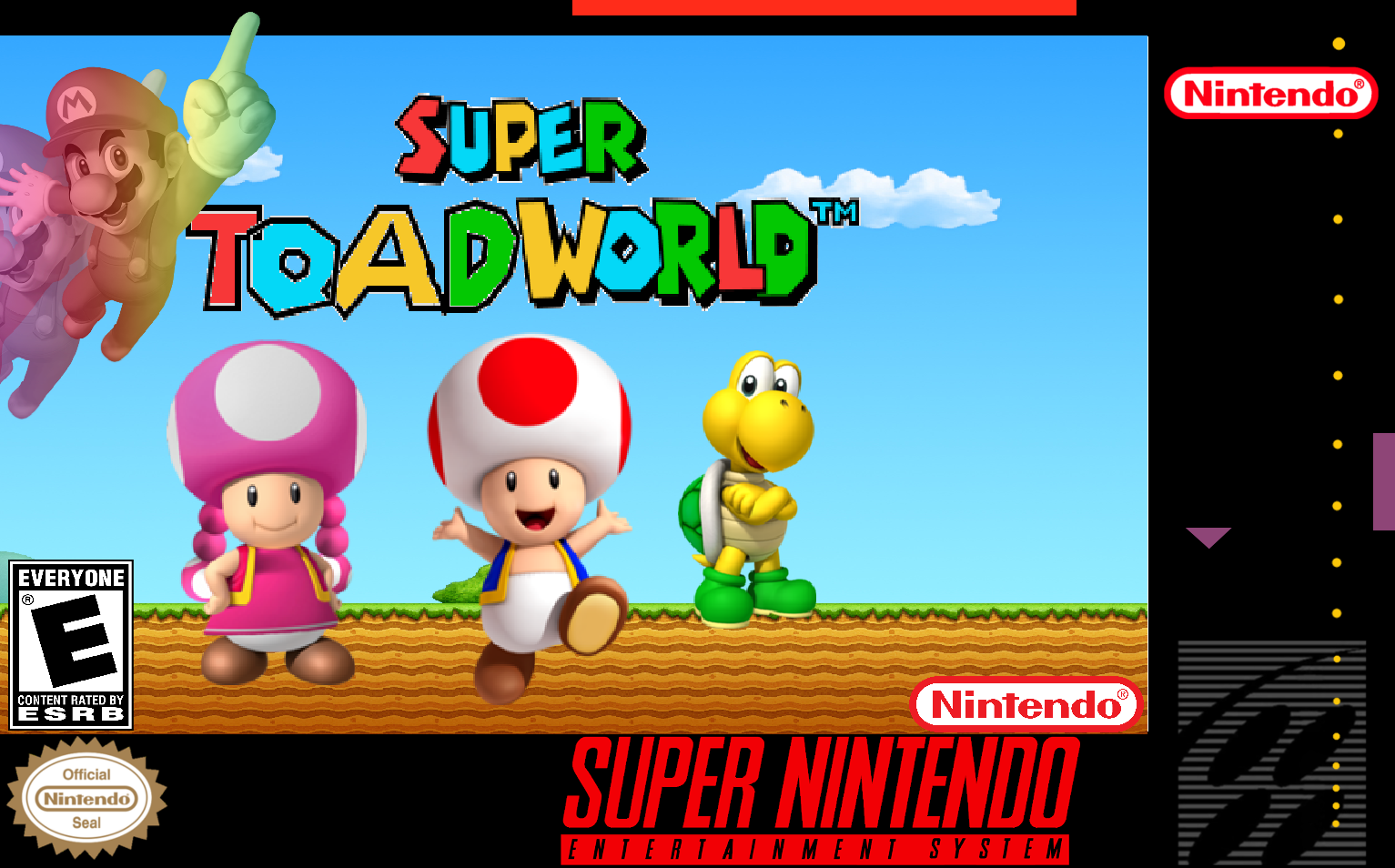super nintendo toad game