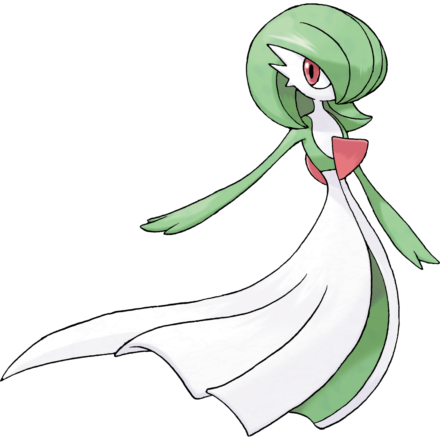 Pokemon,Gardevoir, white cat art transparent background PNG clipart