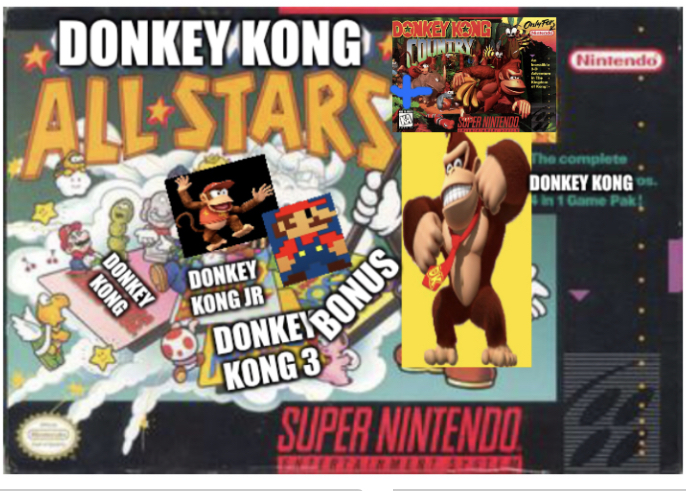 SNES Play It Loud/Join The Club Star Fox Donkey Kong Nintendo