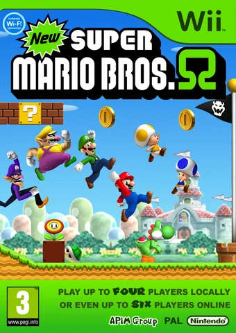 play new super mario bros wii online