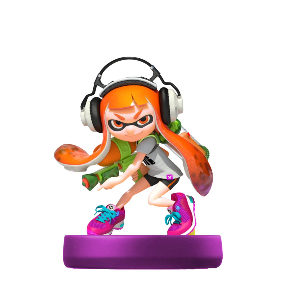 Amiibo Inkling Vert – Splatoon – Nintendo – NEUF Sous Blister