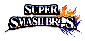The Super Smash Bros. series logo.