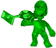 Gooigi from Super Mario Splashers