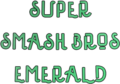 Super Smash Bros Emerald Logo New