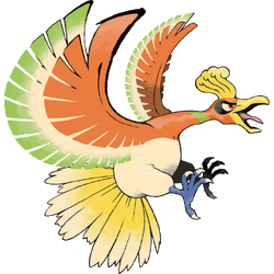 Ho-Oh: The rainbow pokemon by St-Kisai -- Fur Affinity [dot] net