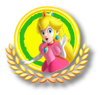 Peach's character select icon.