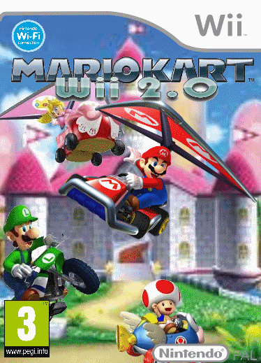 wii mario kart game