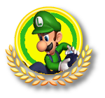 Luigi's character select icon.