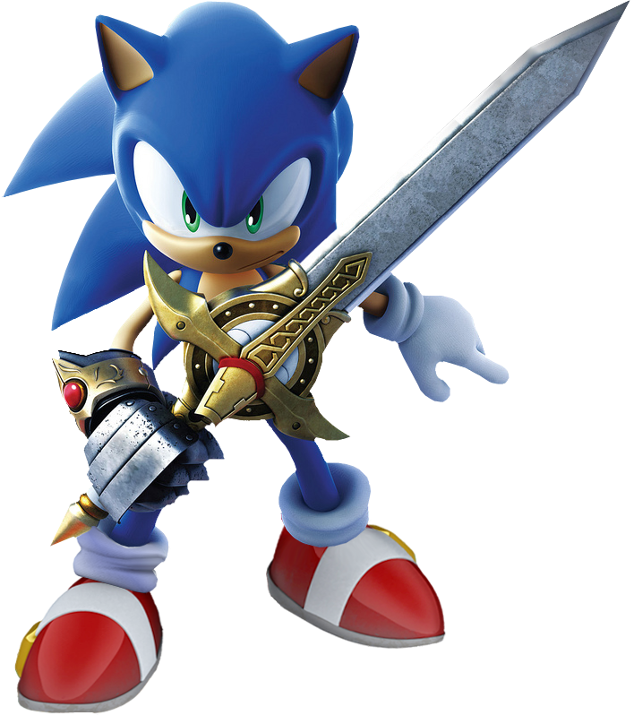 Sonic Hedgehog Jumping Side transparent PNG - StickPNG