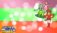 Shokora in a Super Mario Revival poster