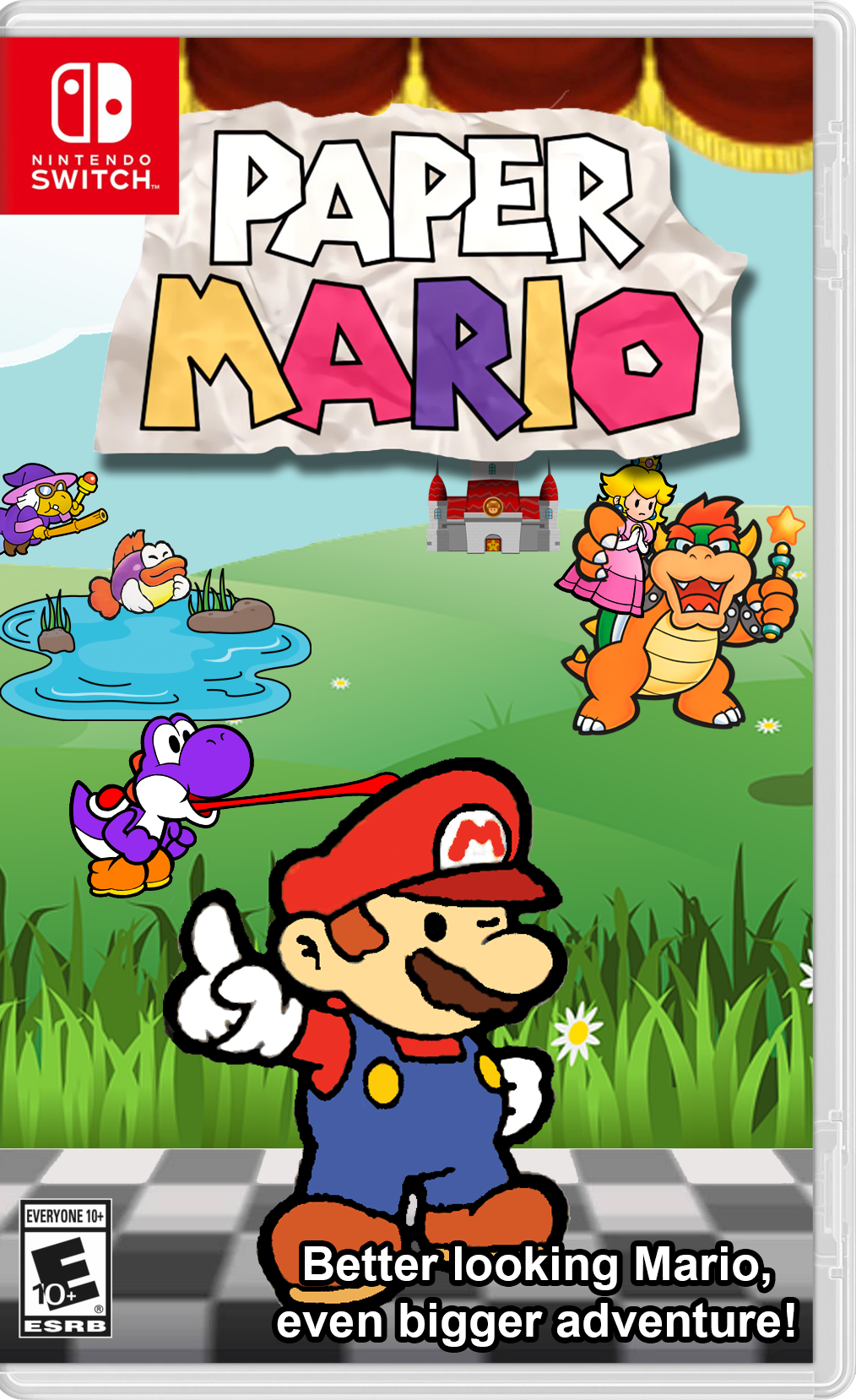 paper mario coming to switch