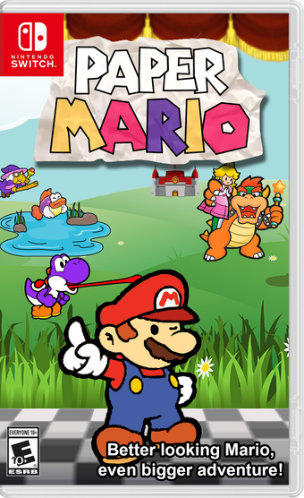 is paper mario on switch