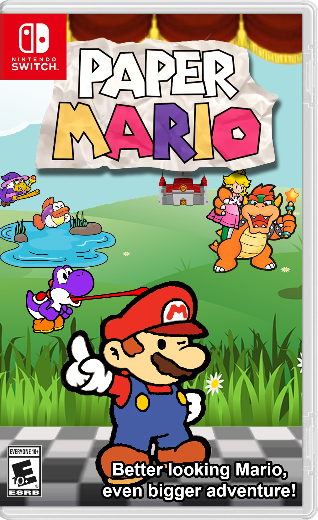 Paper Mario for Nintendo 64 inglesefe.com