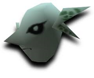 Zora Mask - Turns Link into a Zora and allows him to breathe underwater. In the story, Link uses it to save Tingle from the Water Temple.