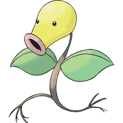 Bellsprout  151 pokemon, Pokemon firered, Pokemon