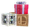 Crates (Some crates also have wheels. Use this to avoid incoming attacks)