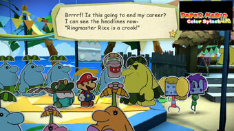 Featured image of post Paper Mario Color Splash Recut Enemies Color splash s focus is all in its title