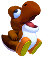 Brown Baby Yoshi