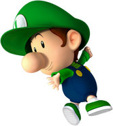 Baby Luigi NSMBDIY