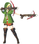 1.4.Linkle posing with her Bows