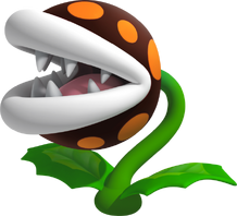 661px-Venus Fire Trap Artwork - Super Mario 3D Land.png