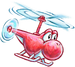 Helicopter Yoshi - New Island