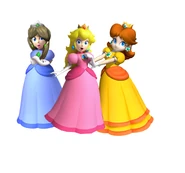 Eleanor, Peach, and Daisy.