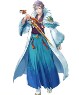 Hríd in a neutral stance in his Resolute Prince Design.