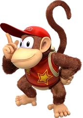 Diddy kong,tropica lfreezw