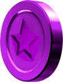 A Purple Coin