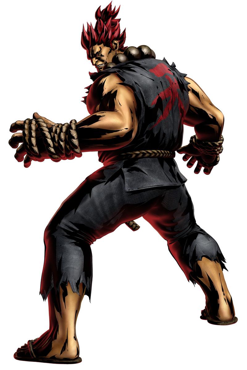 Akuma (Street Fighter V) Render by DENDEROTTO on DeviantArt