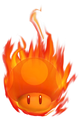 Burning Mushroom