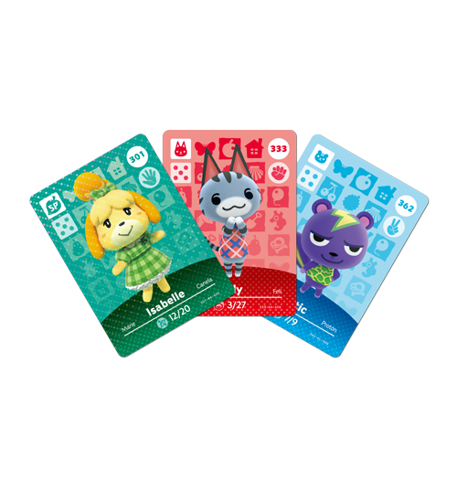 Game amiibo cards outlet