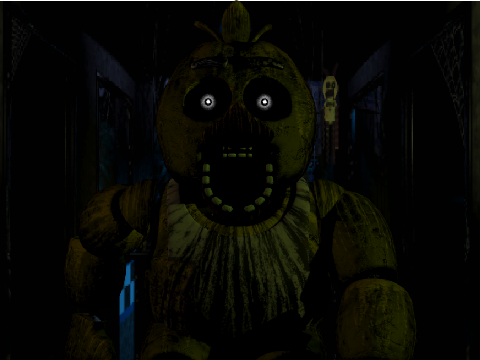 Update 3 to my withered chica build I am almost finished I just had. 1 leg  to do and that's it swipe to see the reference photo ( his face tho ) :  r/fivenightsatfreddys