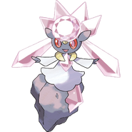 Diancie, the young deity of the Sweet Nation