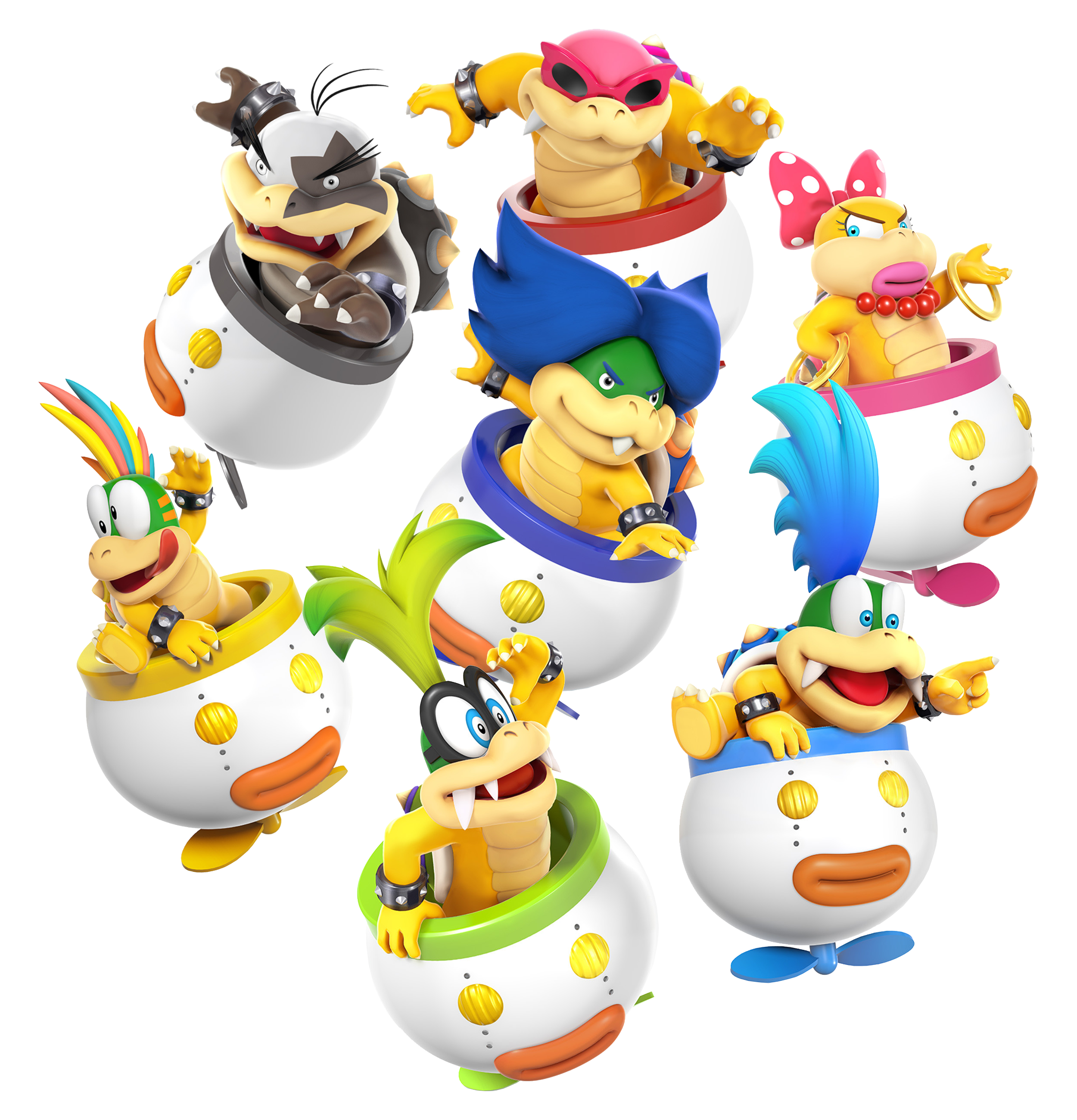 bowser jr and the koopalings ssb4