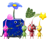 A grouping of fan-made Pikmin
