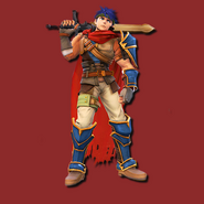 Ike as he appears in Super 5mash Bros. 5