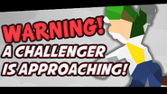 Luigi's Challenger Approaching Screen