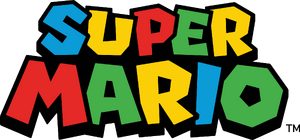 The Super Mario series logo.