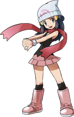 Video Game, Pokémon Diamond Version, Dawn (Pokémon), Girl, Pokémon