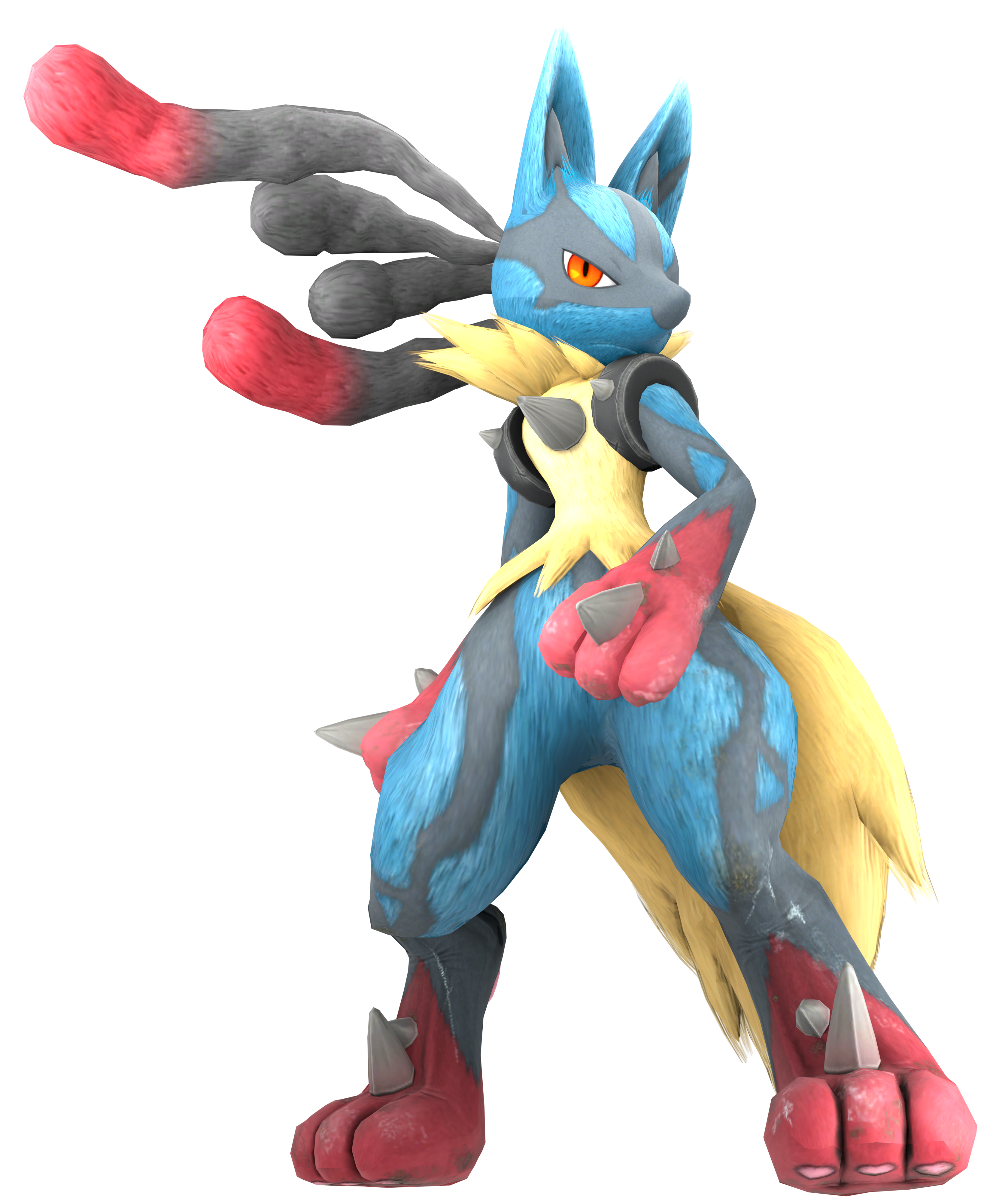 Lucario Smash Png Vector Library - Shiny Lucario Super Smash Bros