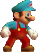 Ice Mario NSMBW sprite