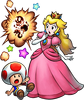 MLSS+BM Artwork - Peach and Toad