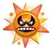Angry Sun in New Super Mario Bros. U style better version by ramirez909