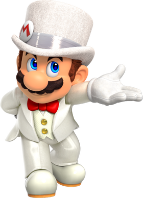 SMO Art - Wedding Mario