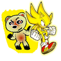 Superform Sonic and Midas Unten in Sonic and Fantendo: Universes Meet